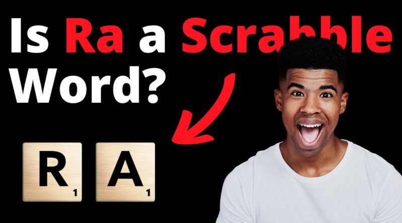 ra Scrabble word
