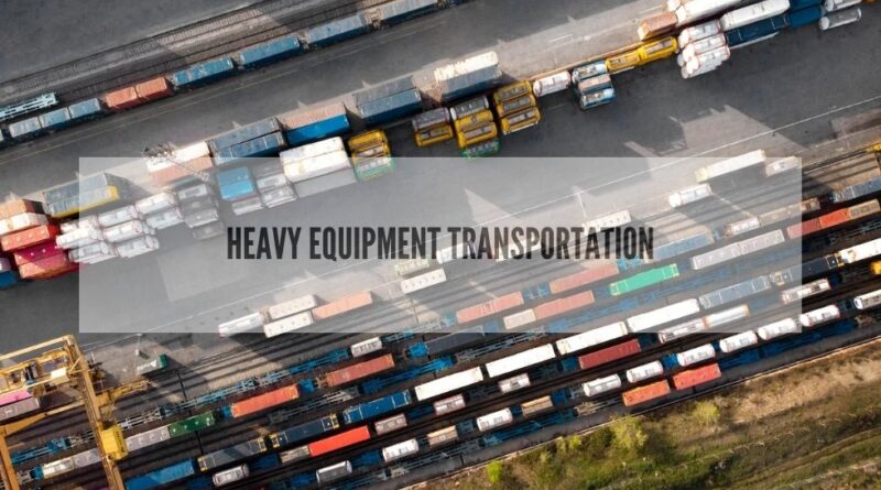 heavy equipment transportation